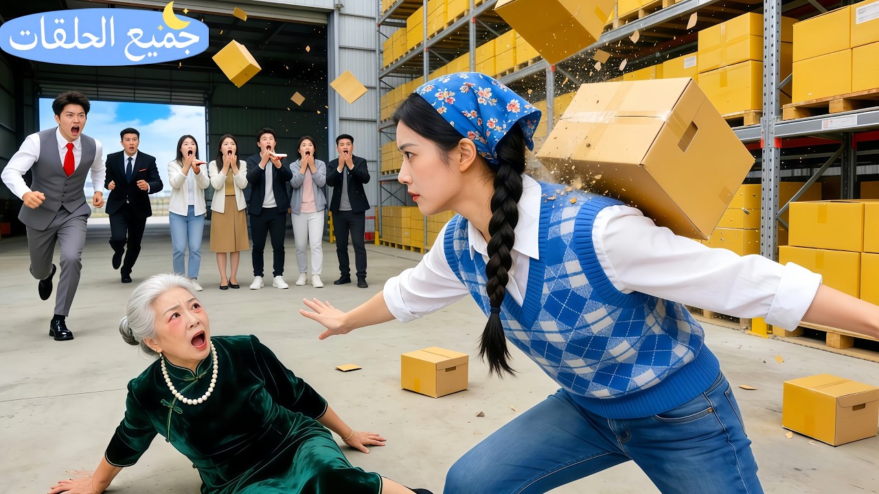 انهار رفّ وكاد يسحق جدة الـCEO! فتاة ريفية وحدها حمتها، فأمرتْه أن يطلب الزواج فوراً!