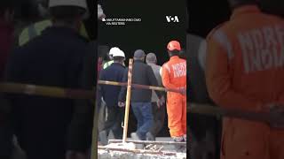 India Rescuers Hope to Reach 41 Trapped in Tunnel | VOA News #shorts