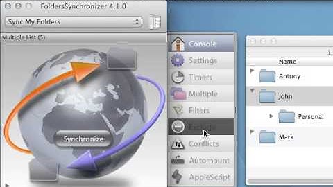 FoldersSynchronizer Screencast