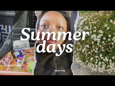 Daily chronicles💐: grocery haul, a day trip, unboxing,etc…
