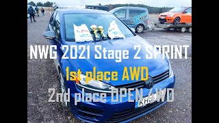NEMUNRING WINTER GAMES 2021 Sprint - GOLF 7R 1st PLACE screenshot 3