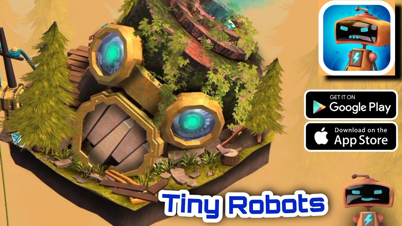 Tiny Robots Recharged (Early Access | Best Puzzle Game | YAARA GAMING MAN