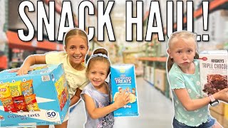 Going Overboard on Snacks at Sam's Club | Sam's Club Snack Haul