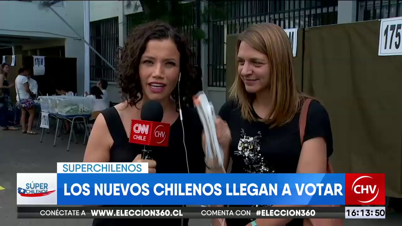 chv deportes Los nuevos chilenos llegaron a votar | Súper chilenos