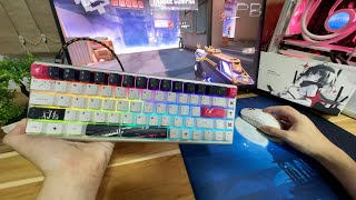 Essa é a Sensação de usar um Teclado Apelão para Jogar FPS - Yuki Aim Katana