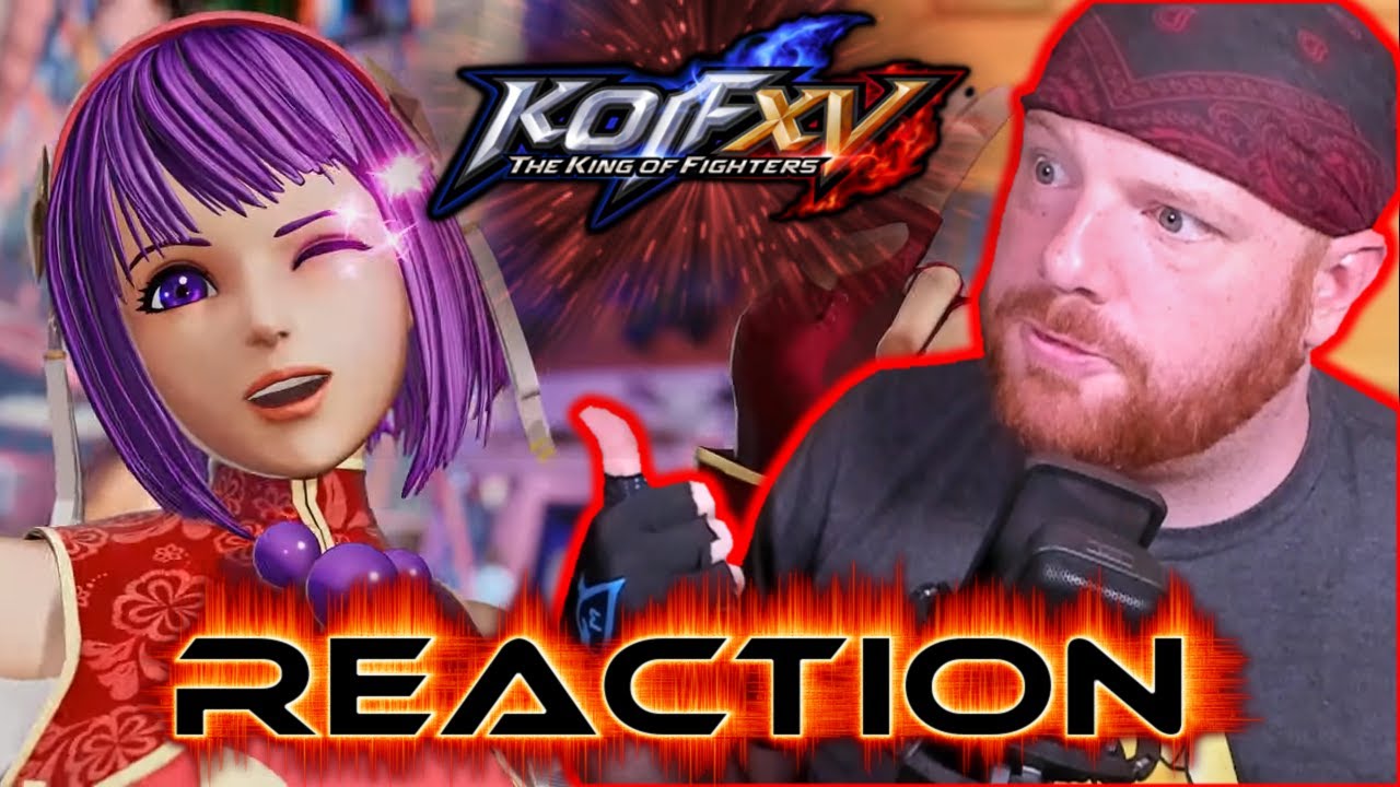 Krimson KB Reacts: Athena Asamiya - King of Fighters XV Trailer