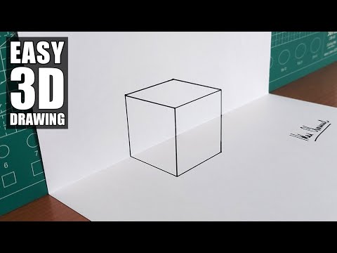 Video: Cara Membuat Persegi Tiga Dimensi Dari Kertas