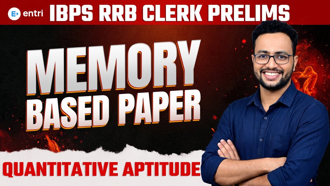 IBPS RRB CLERK QUANTITATIVE APTITUDE MEMORY BASED PAPER - YouTube