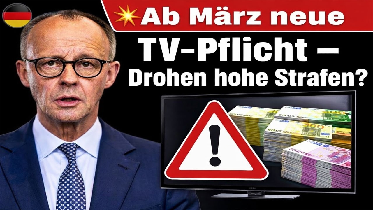💥 Neue TV-Pflicht ab März: Müssen Sie jetzt Strafen zahlen?