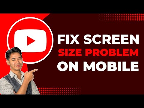 YouTube Screen Size Problem Mobile - YouTube Small Screen Problem !