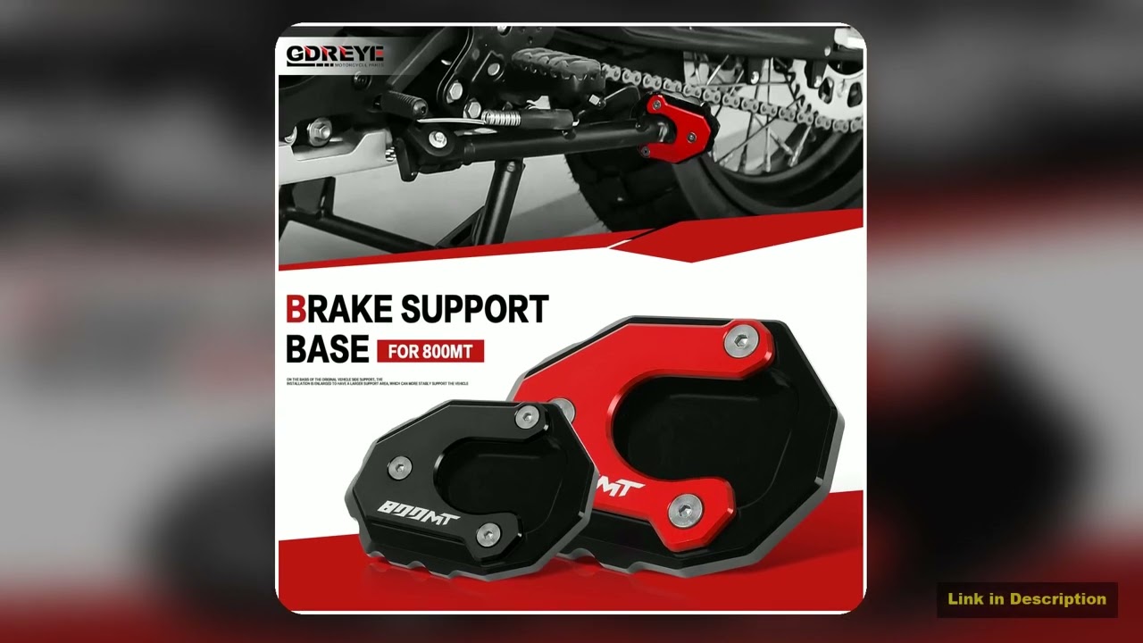 For CFMOTO 650MT 650 MT Motorcycle 800MT Accessories Kickstand Foot Side Stand Extension Pad