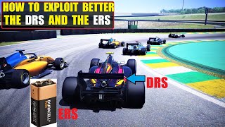 How to Exploit Better the DRS and the ERS in Racing Games