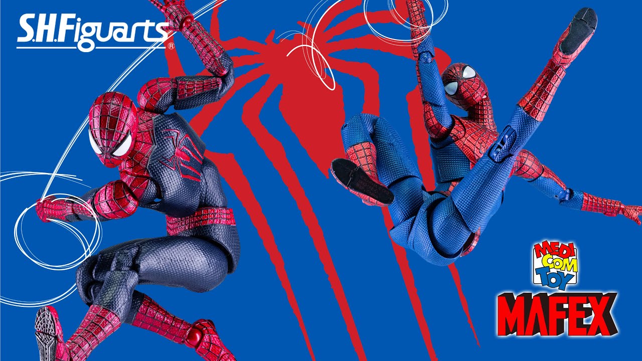 MAFEXとSHFのアメイジング・スパイダーマン比較 : r/Mafex