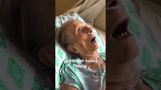 The Death Rattle, Before Passing