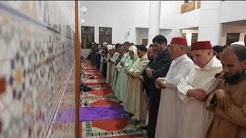 صلاة التراويح للقارئ عيون الكوشي بمسجد عقبة بن نافع بمدينة  اسفي