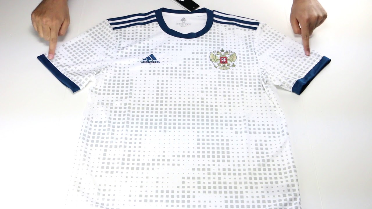 Adidas Russia 2018/19 Away Soccer Jersey Showcase