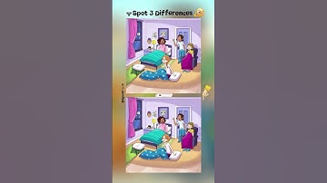 Spot 3 Hidden Differences – Can You Find Them? 🔎👀