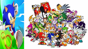 Sonic Dash - Endless Running & Racing Game - All Characters Unlocked - Android & IOS