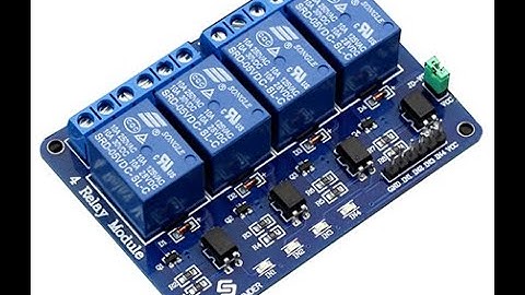 Arduino 4 Channel Relay Tutorial