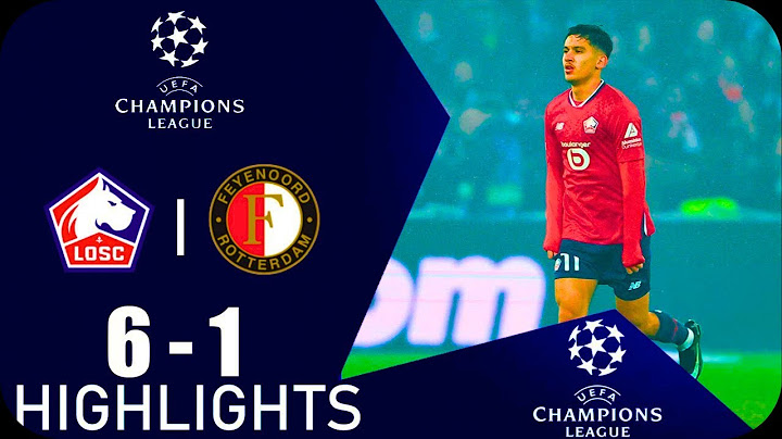 LOSC Lille vs Feyenoord 6-1 Highlights | Champions League 2024-25
