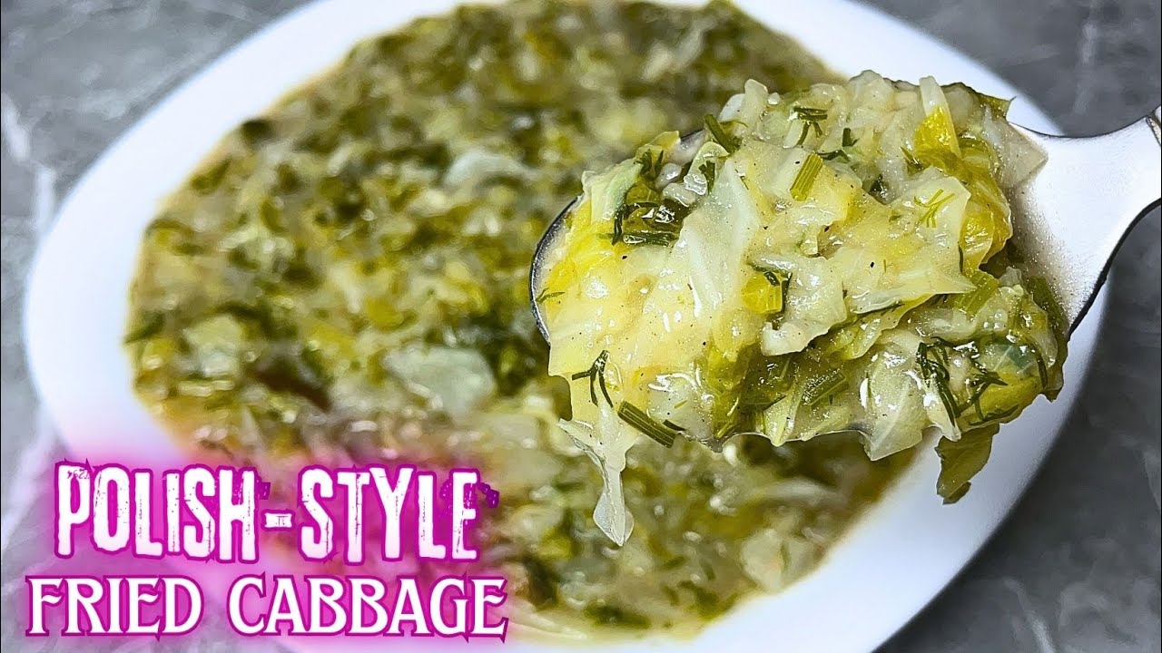 Kapusta Zasmażana – Traditional Polish Fried Cabbage 🥬 波蘭經典小菜 - 高麗菜蒔蘿 縮圖