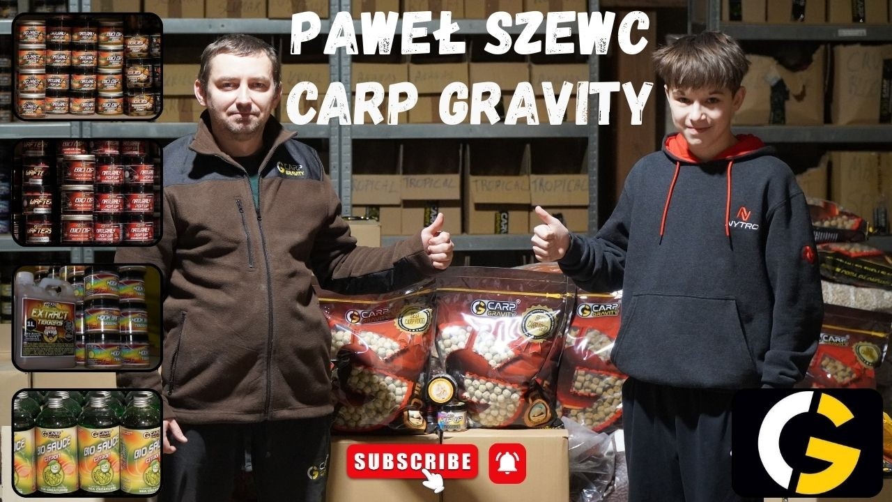 Odwiedziny w firmie Carp Gravity i wywiad z Pawłem Szewcem