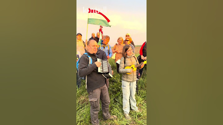 Így fogadták Magyar Pétert Tápióság határában