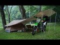 「静かな森で」 ソロキャンプツーリング！solo camping!