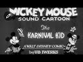 The Karnival Kid (1929) | Rare Classic Mickey Mouse Cartoon 🎪🐭