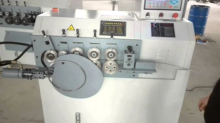 Automatic Steel Barrel Hoop Making Machine