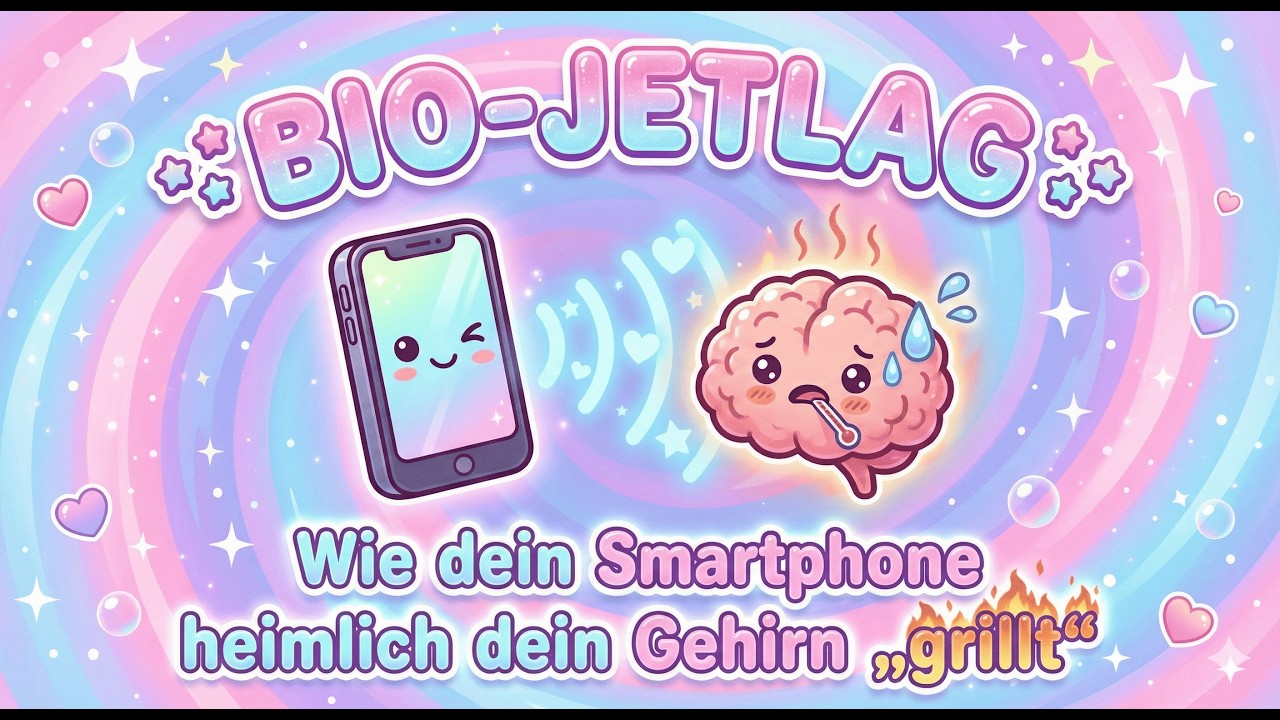 BIO-JETLAG: Wie dein Smartphone heimlich dein Gehirn „grillt“ 📱🧠