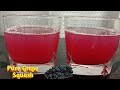 Homemade Grape Squash || Instant grape juice