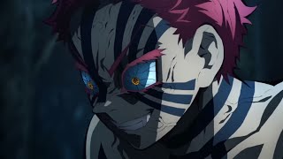 Akaza Breaks Tanjiros Sword After Muzan Punished Him Demon Slayer