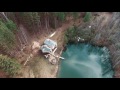 Домик у озера, затерявшийся в лесу | DJI Phantom4