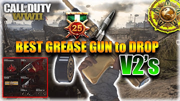 Heroic Grease Gun "Candy II" V2 Rocket | Best Class Setup (Call of Duty: WWII)