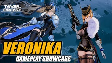 Tower of Fantasy Veronika SSR 4K Gameplay - New Volt/Frost DPS