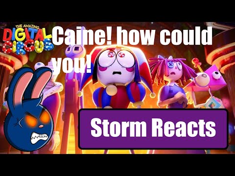 Storm Reacts | THE AMAZING DIGITAL CIRCUS - Ep 7: Beach Episode