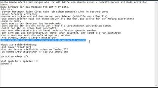 Make A Modded Minecraft-Server In Ubuntulinux 18.04 Tutorial