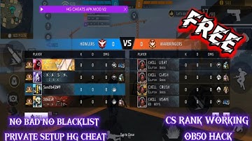 HG CHEAT NEW UPDATE CS RANK WORKING HACK | FREE FIRE NEW HACK FREE HG CHEATS | P2077KNG FULL 