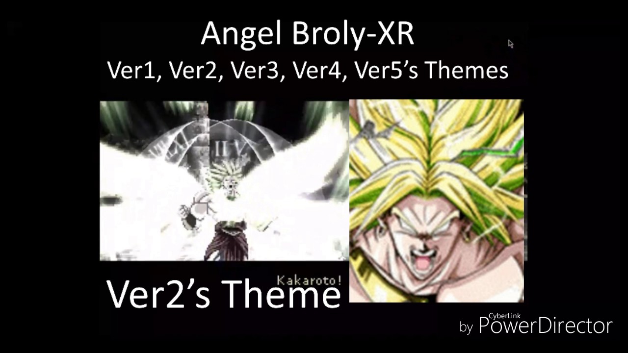 【Mugen】Angel Broly-XR's Themes (Ver1 to Ver5) - YouTube
