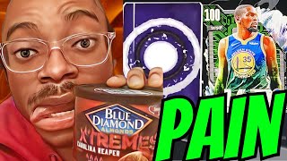 PULL 100 OVERALL KEVIN DURANT OR EAT THE HOTTEST ALMOND CHALLENGE