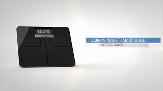 vokse op nød Forbyde Garmin Index Smart Scale - Getting Started with a Connected Scale - YouTube