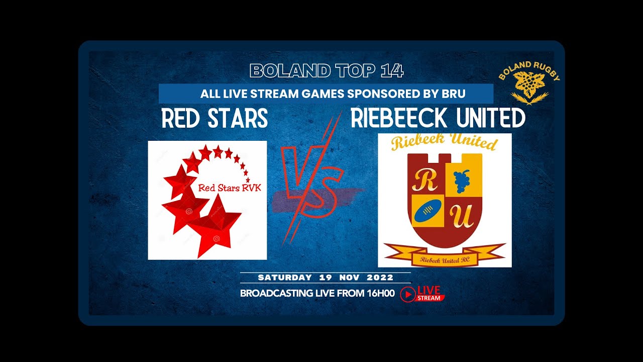 Boland Top 18: Riebeeck united vs Red Stars