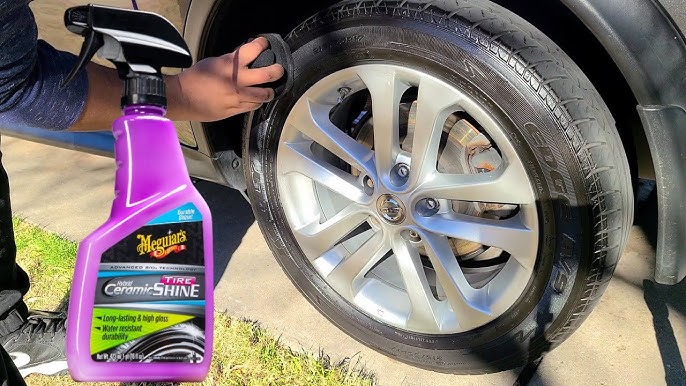 Meguiar's hot shine tire coating the best way to apply 