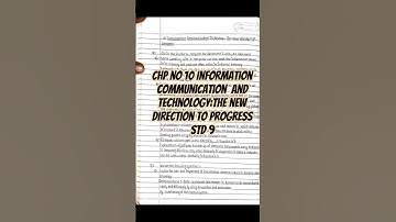 CHP 10 Information Communication & Technology:The new direction to progress IX@Nextdoortonotes