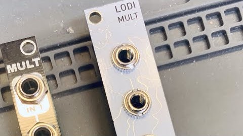 Eurorack Modular - Passive Multiple DIY Builds