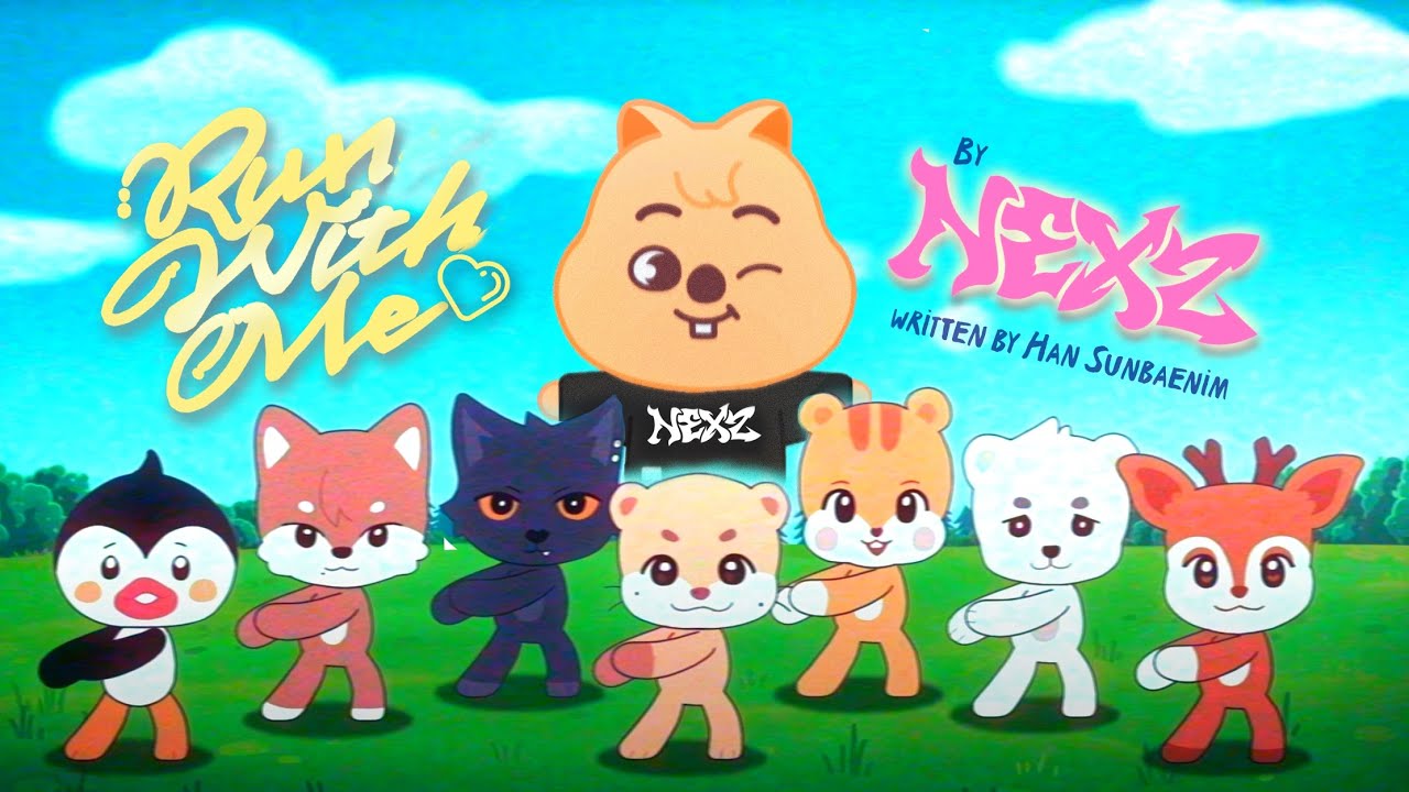 run with me but the instrumental is delayed by 8 seconds • nexz