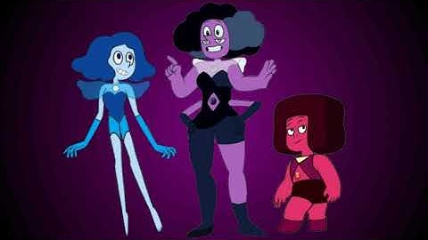 Steven Universe: Rhodonite Unfused || Mustika And Ruby Fused Be Rhodonite