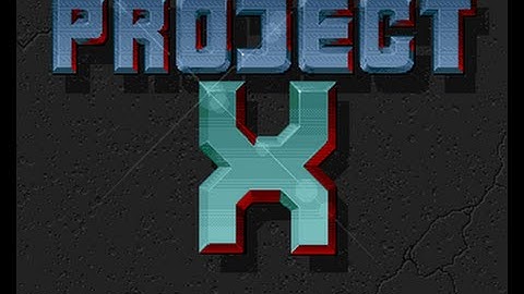Project-X - Amiga 500 intro