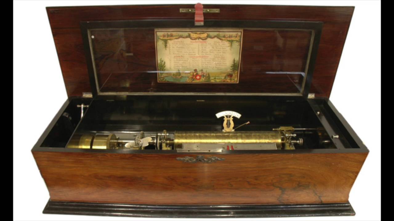Lutèce Créations Spieluhr Mit Handkurbel – Musik 'Gymnopédie N°1' (Erik Satie), 18-Ton-Spielwerk | Aus Pappe Mit Fenster, 5x4x2,5 Cm